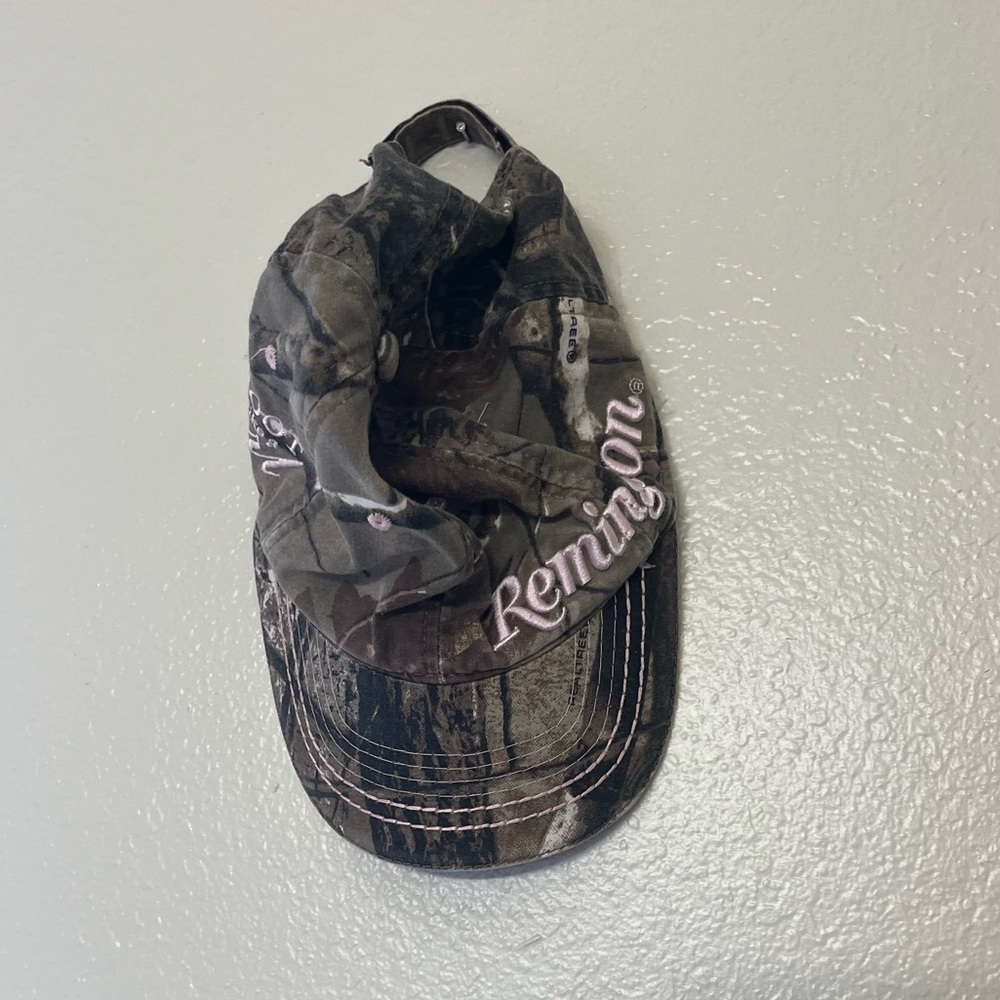 Remington camouflage baseball hat